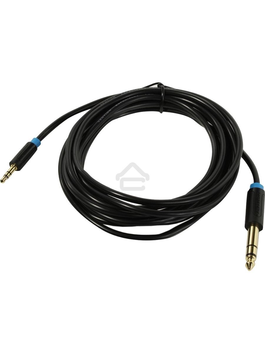 Кабель Vention аудио Jack 6,5 mm M/ 3,5 M - 3 м