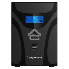 Источник бесперебойного питания Ippon Smart Power Pro II Euro 1200 720Вт 1200ВА черный