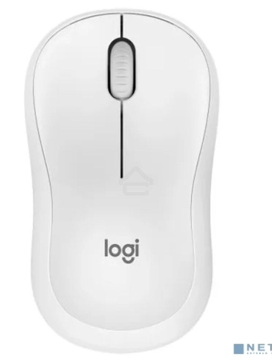 Мышь беспроводная Logitech M240 SILENT белый, 4000 dpi, Bluetooth, кнопки - 3