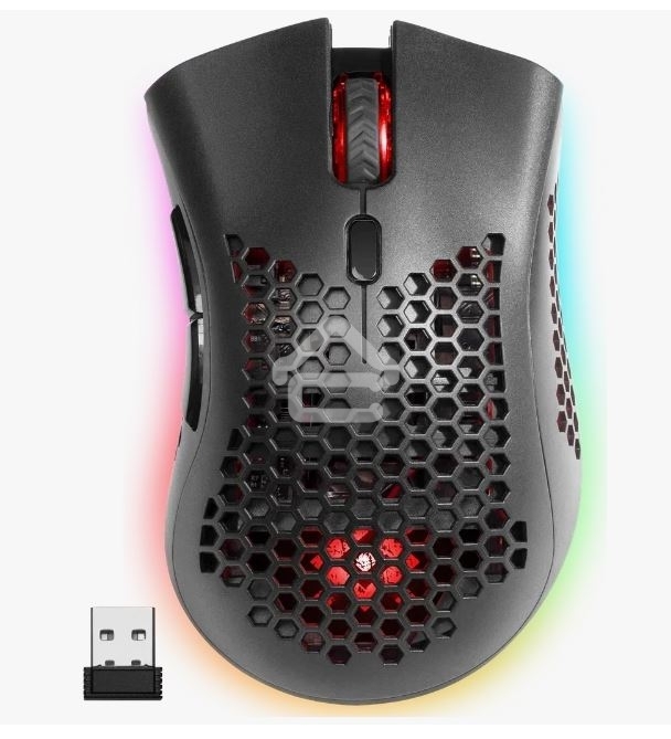 Мышь беспроводная Defender Warlock GM-709L черный, 2400 dpi, радиоканал, USB, кнопки - 8