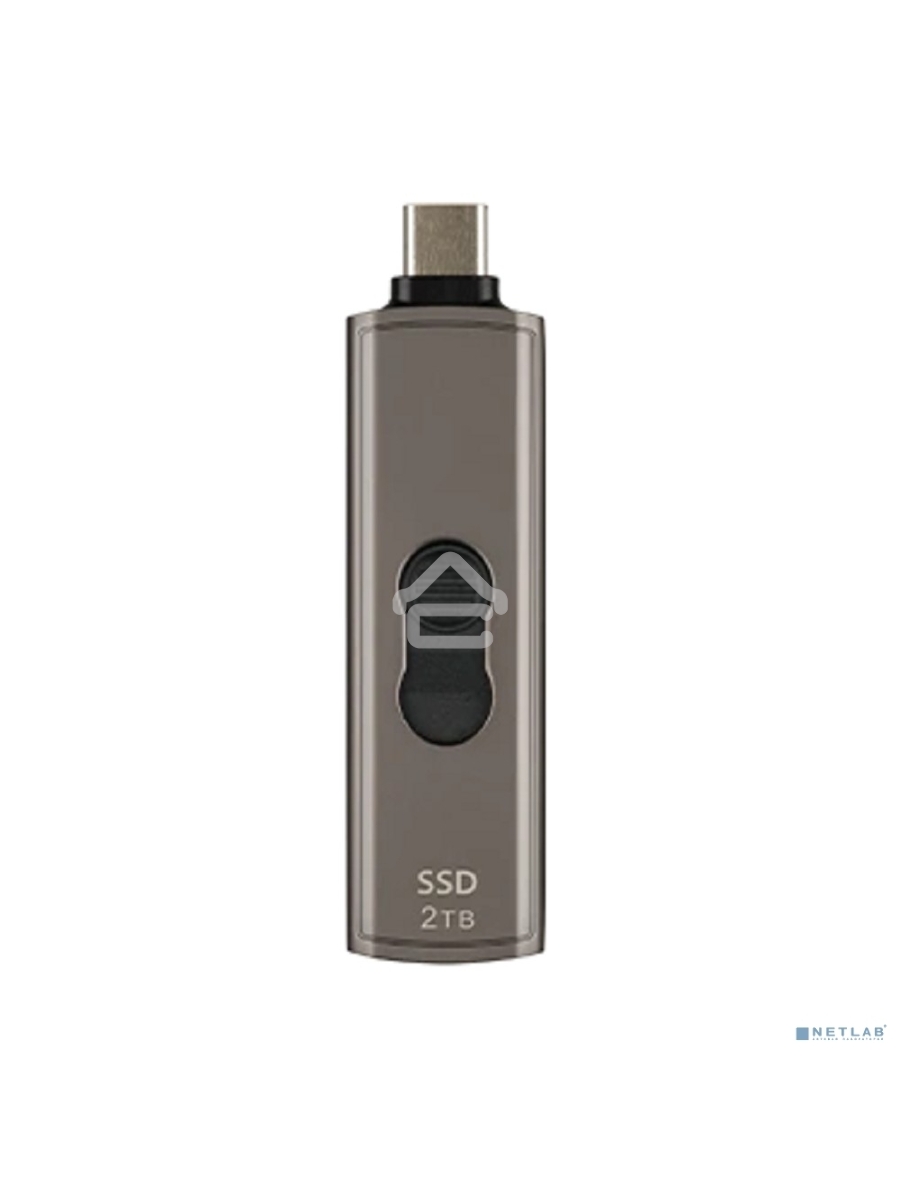 Внешний накопитель SSD Transcend USB-C 2TB TS2TESD330C ESD330C серый