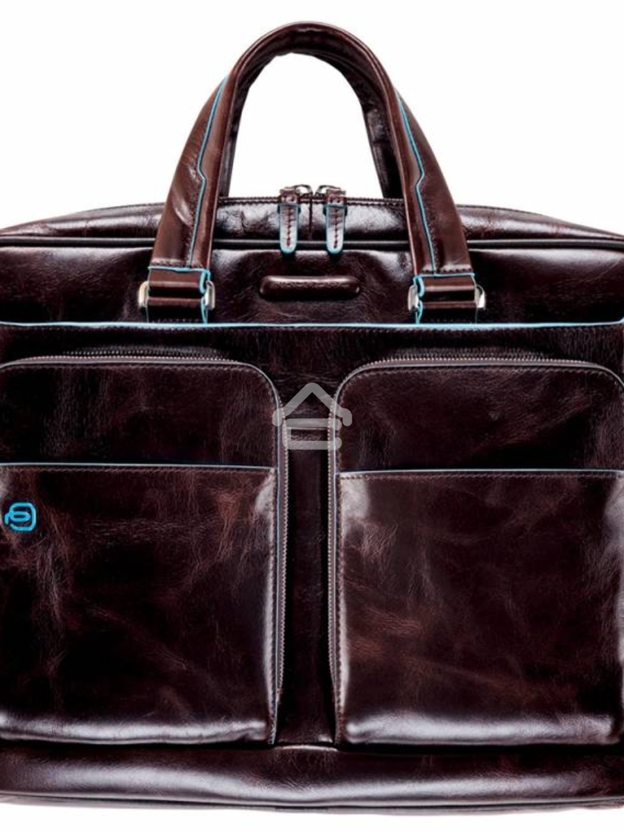 Сумка Piquadro Blue Square CA2849B2/MO коричневый натур.кожа/нейлон