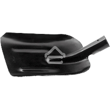 Лопата Сибртех совковая с ребрами жесткости упрочненная сталь ст5 без черенка