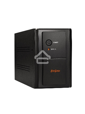Источник бесперебойного питания ExeGate EP285488RUS SpecialPro UNB-1200.LED.AVR.C13.RJ.USB <1200VA/750W, LED, AVR, 6*IEC-C13, RJ45/11, USB, Black>