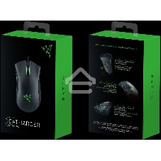 Мышь проводная Razer DeathAdder Essential черный, 6400 dpi, USB, кнопки - 5