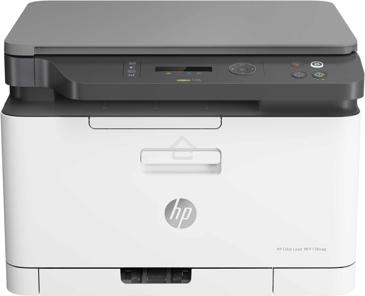 МФУ лазерный HP Color 178nw (4ZB96A), A4, цветной, печ. до 18 стр/мин. (ч/б) до 4 стр/мин. (цвет), 600 x 600 dpi, USB, RJ-45, Wi-Fi, Air Print, Mopria