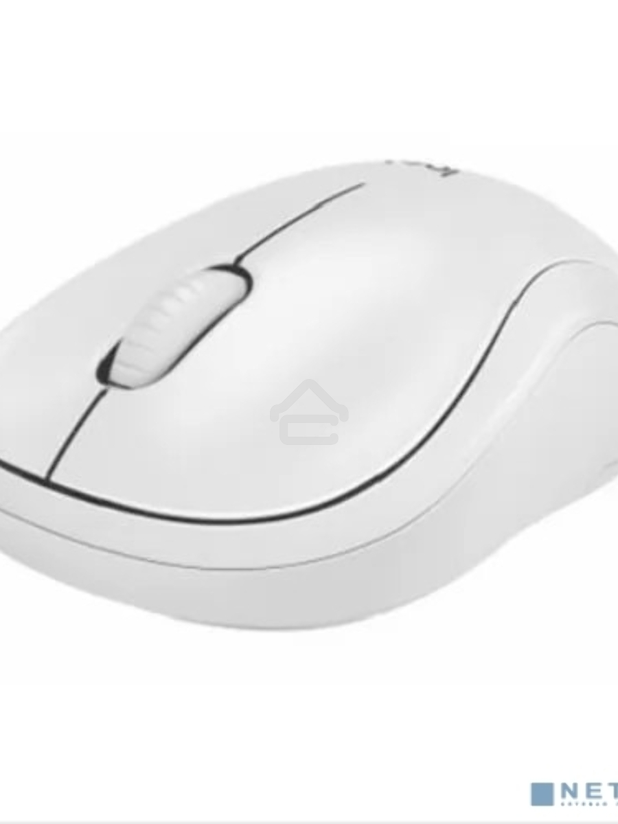 Мышь беспроводная Logitech M240 SILENT белый, 4000 dpi, Bluetooth, кнопки - 3