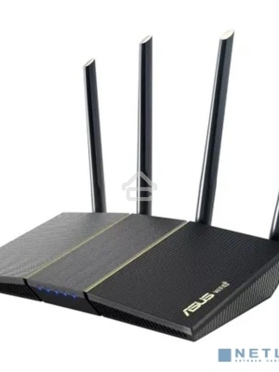 Роутер беспроводной Asus RT-AX57 AX3000 10/100/1000BASE-TX черный