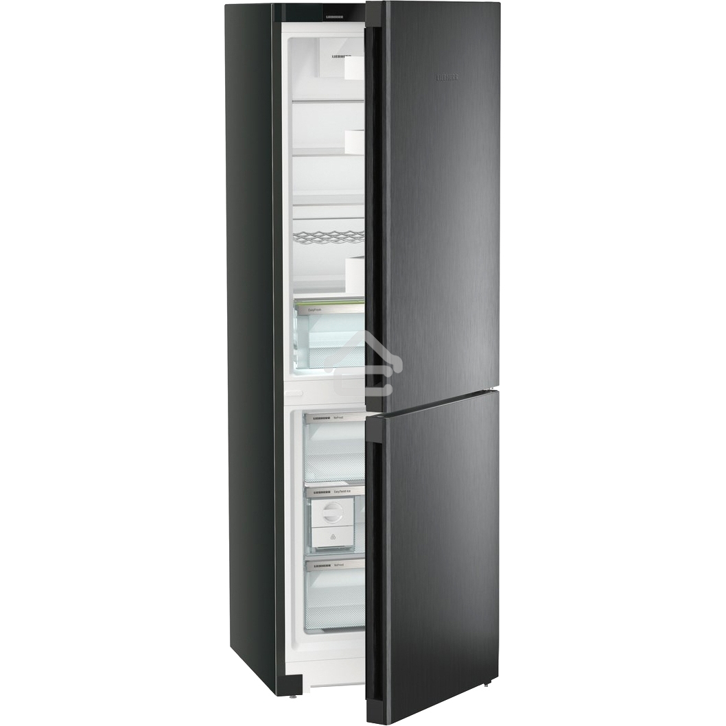 Холодильник Liebherr CNBDB 5223-22 001 черная нержавеющая сталь двухкамерный 225/94л морозилка снизу, No Frost