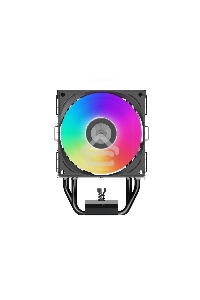 Кулер PCCooler R400 ARGB BK S115X/1200/1700/AM4/AM5 (TDP 180W, 90mm ARGB Fan, 4 тепловые трубки 6мм, 650-2200RPM, 28,3dBa)