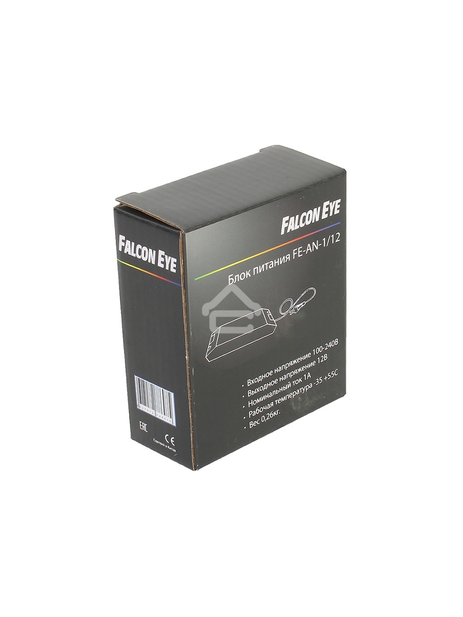 Блок питания Falcon Eye FE-AN-1/12 Входное напряжение 87-264V, Выходное 12V, Номинальный ток 1A