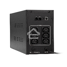 Источник бесперебойного питания ExeGate EP285488RUS SpecialPro UNB-1200.LED.AVR.C13.RJ.USB 1200VA/750W, LED, AVR, 6*IEC-C13, RJ45/11, USB, черный