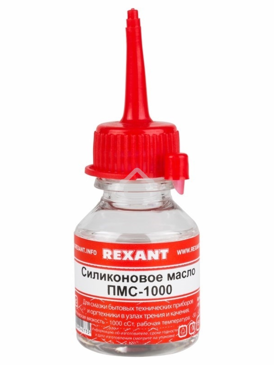 Силиконовое масло Rexant, ПМС-1000, 15 мл, носик, (Полиметилсилоксан)