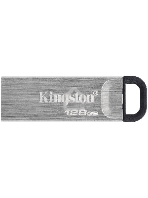 Флеш диск Kingston 128Gb DataTraveler KYSON <DTKN/128GB>, (USB 3.2, 200 МБ/с при чтении, 60 МБ/с при записи)