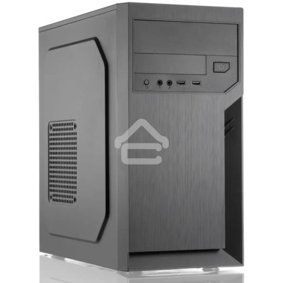 Компьютерный корпус с блоком питания 450Вт. Case Foxline FL-702, mATX, 1x5.25EXT, 1x3.5EXT, 2x3.5INT, 2xUSB 2.0, HDA, w/o FAN, w/450W ATX PSU, w/1.2m EU pwr cord