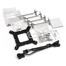 Система жидкостного охлаждения ExeGate BlackWater-240V2.PWM.RGb черный, 120 мм, алюминий, 2000 об/мин, 22 дБ, 4 pin, 220 Вт