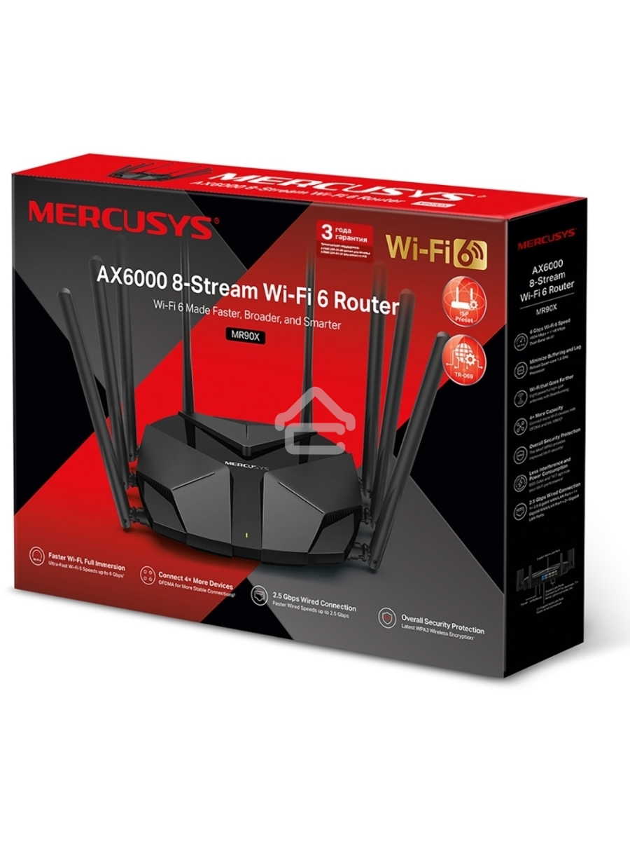 Маршрутизатор AX6000 Dual-Band Wi-Fi 6 Router