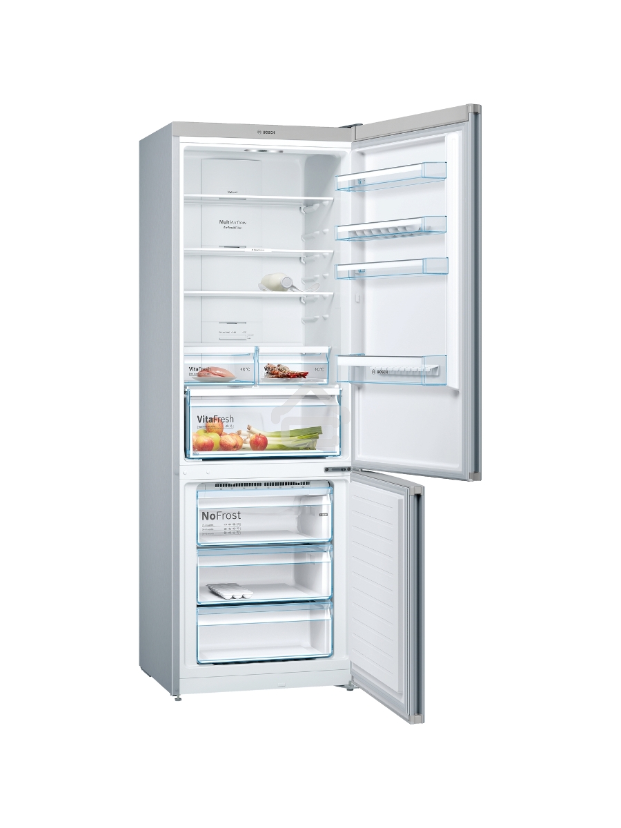 Холодильник Bosch KGN49XL30U нержавеющая сталь двухкамерный 330/105л морозилка снизу, No Frost