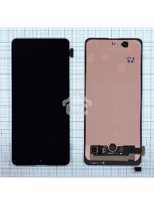 Дисплей для Samsung Galaxy A71 SM-A715F в сборе с тачскрином (OLED) черный