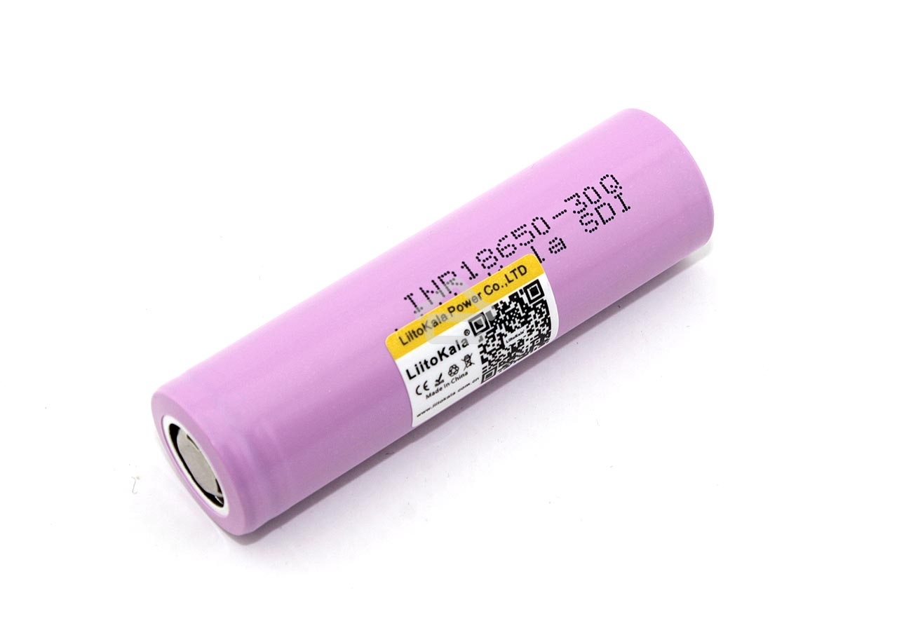Аккумулятор LiitoKala Lii-30Q 3000mAh, 3.7V типа 18650 Li-Ion