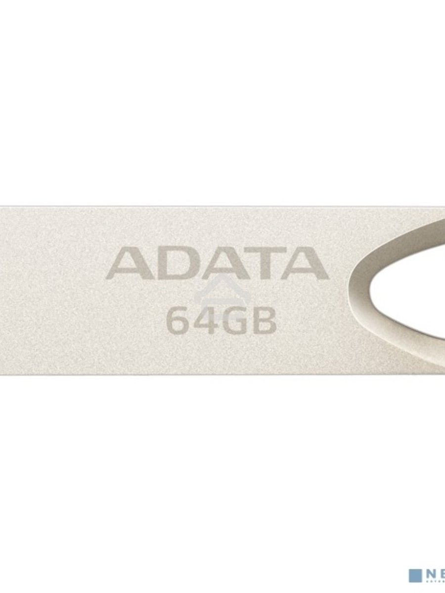 Флеш диск 64GB ADATA UV210, USB 2.0, Металлич. Серебро