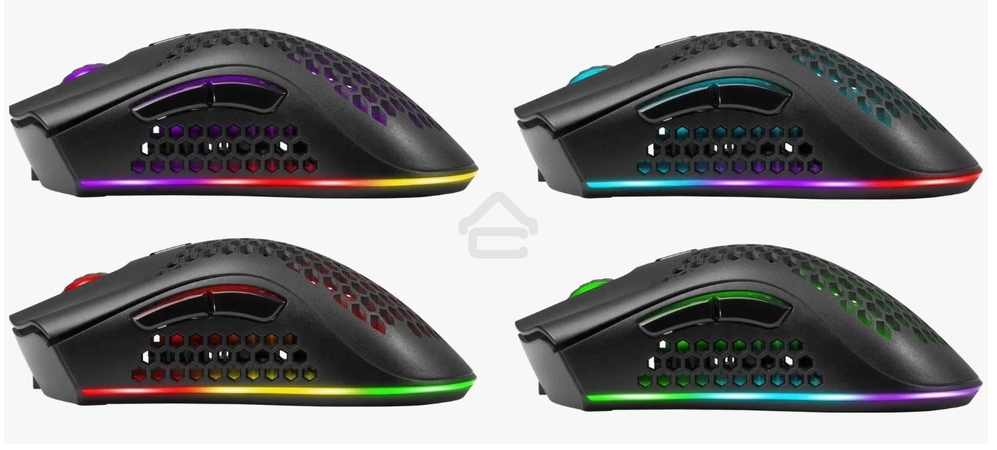 Мышь беспроводная Defender Warlock GM-709L черный, 2400 dpi, радиоканал, USB, кнопки - 8