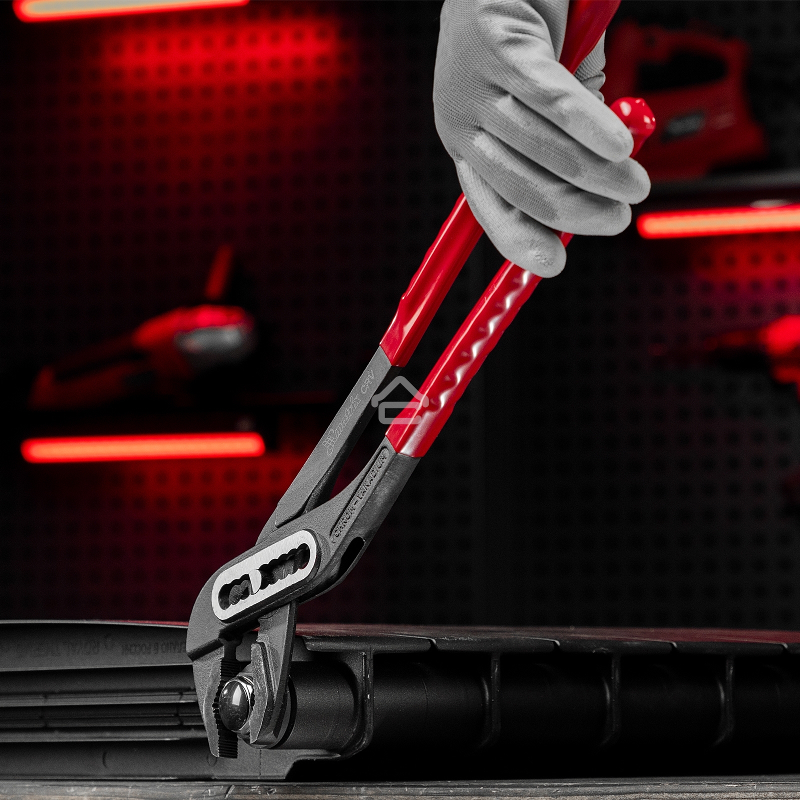 Переставные клещи 400 мм, хром-ванадий, обливные рукоятки Matrix