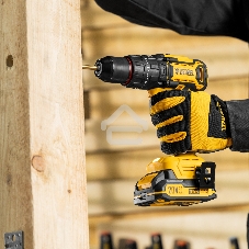 Дрель-шуруповерт аккумуляторная ударная бесщет. Denzel CIDH-BL-20, Li-Ion, 20 В