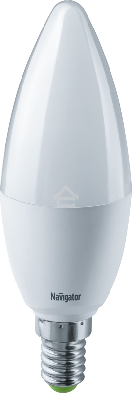 Лампа светодиодная Navigator NLL-C37-8.5-230-4К-E14-FR