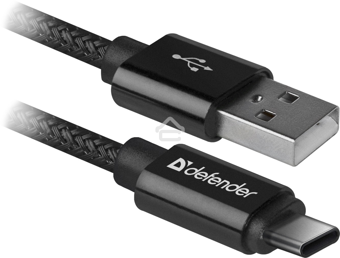 Кабель Defender USB2.0 TO TYPE-C 1M черный USB09-03T