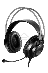 Наушники с микрофоном A4Tech Fstyler FH200U серый 2м накладные USB оголовье (FH200U GREY)