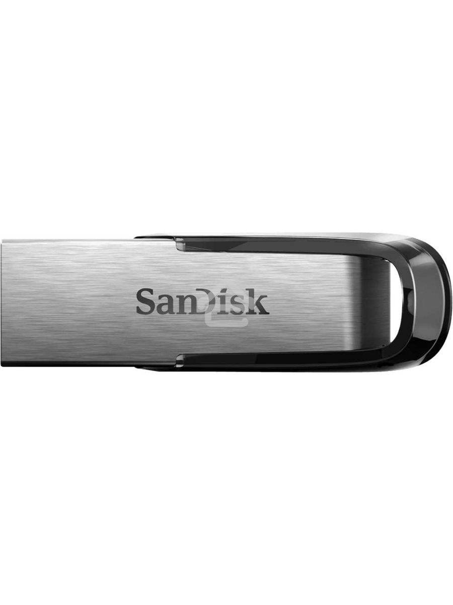 Флеш диск Sandisk 128Gb Cruzer Ultra Flair SDCZ73-128G-G46 USB3.0 серебристый/черный