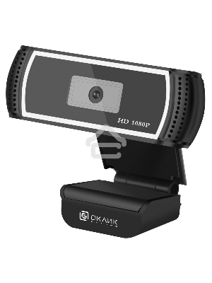 Камера Web Oklick/Оклик OK-C013FH черный 2Mpix (1920x1080) USB2.0 с микрофоном