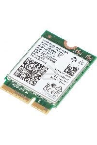 Плата сетевого контроллера Intel® Wi-Fi 6 AX201, 2230, 2x2 AX+BT, No vPro®,999TD0