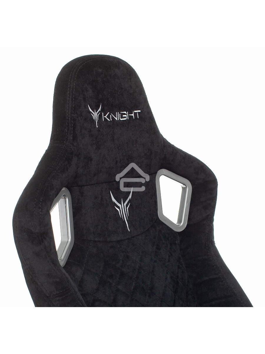 Кресло игровое Knight Outrider Light-20 черный с подголов. крестовина металл