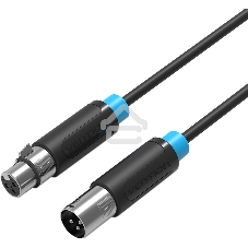 Кабель Vention аудио XLR M/XLR F - 2м