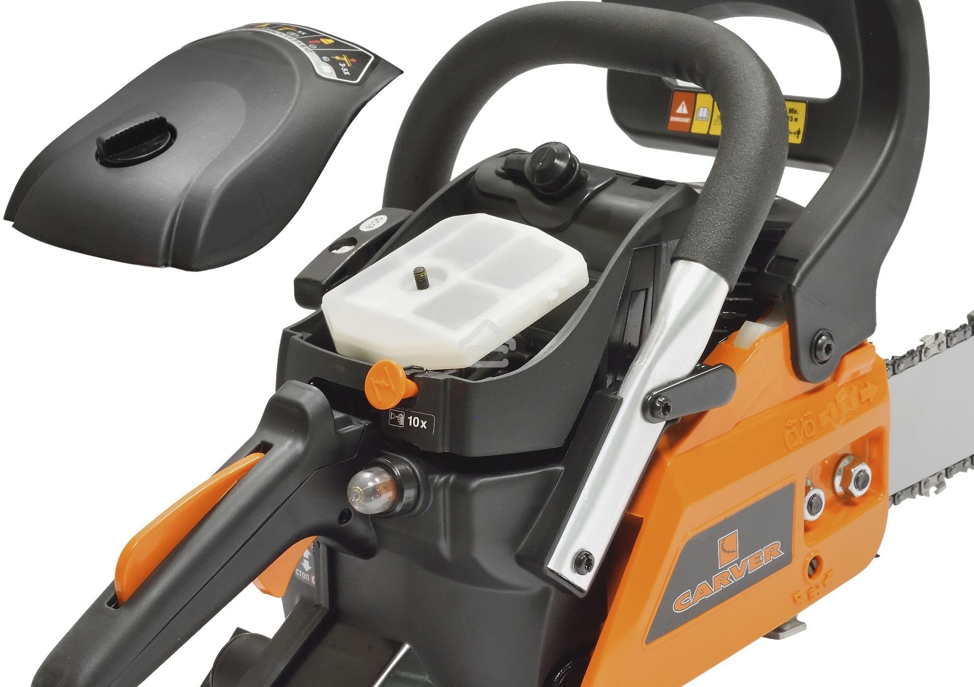 Бензопила Carver RSG 242Х 1600Вт 2.1л.с. дл.шины:16