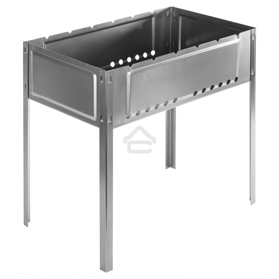 Мангал с ребрами жесткости 500x300x500 мм, Camping Palisad