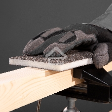 Губка для шлифования Matrix, 125 х 100 х 10 мм, мягкая, 3 шт., P 60/80, P 60/100, P 80/120