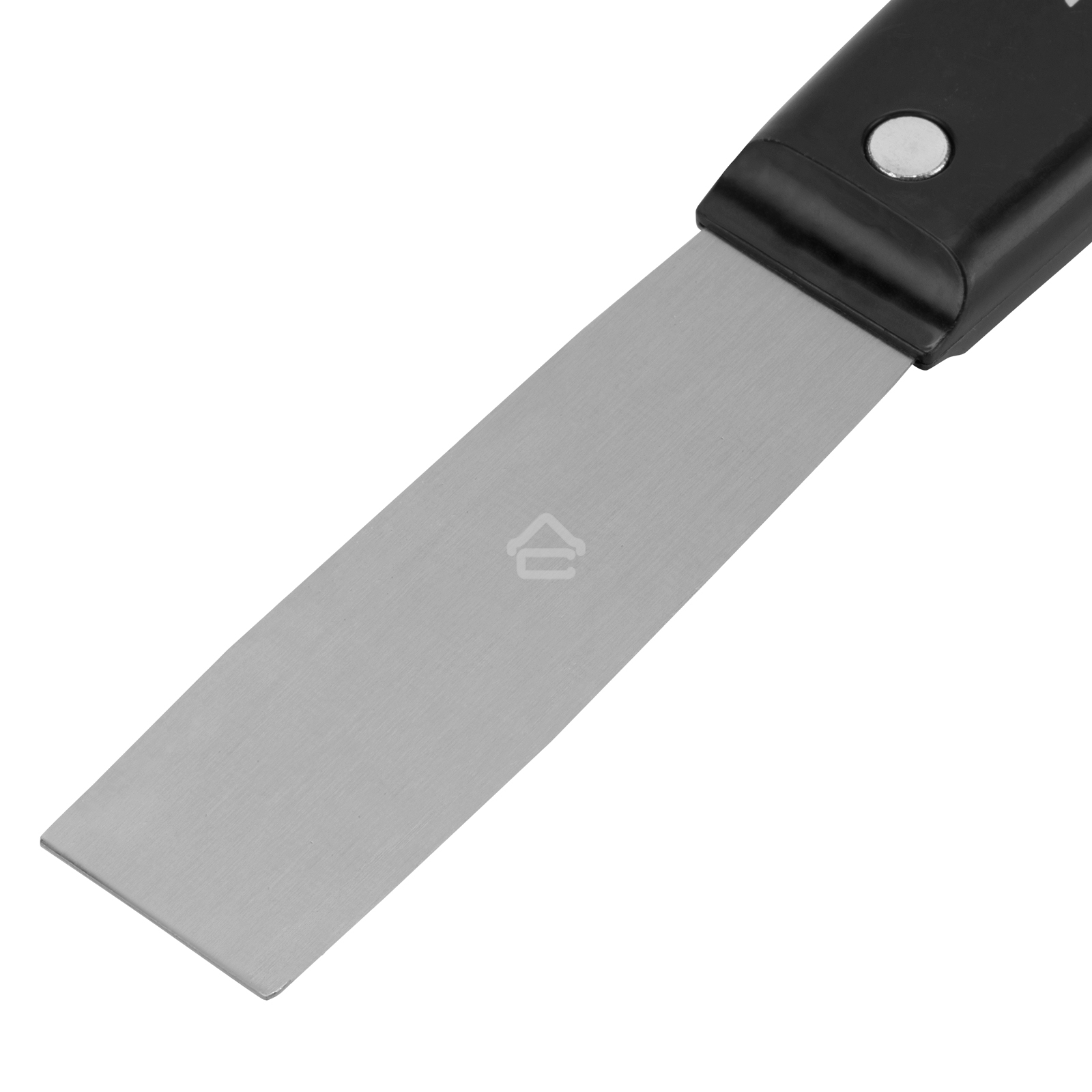 Шпательная лопатка Sparta стальная, 25 мм, полированная, пластмассовая ручка 852305