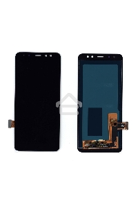 Дисплей для Samsung Galaxy A8 (2018) SM-A530F в сборе с тачскрином (OLED) черный