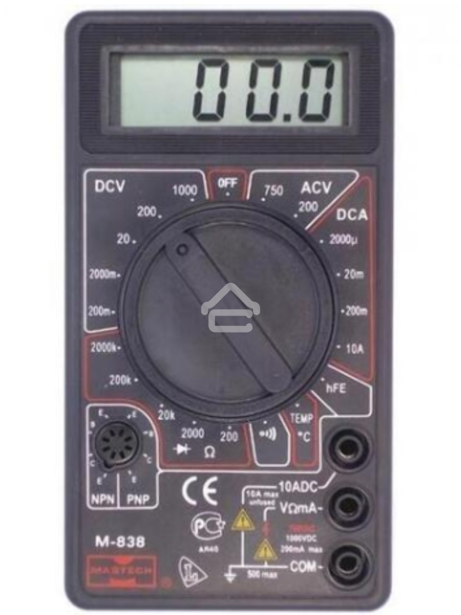 Портативный мультиметр M838 MASTECH