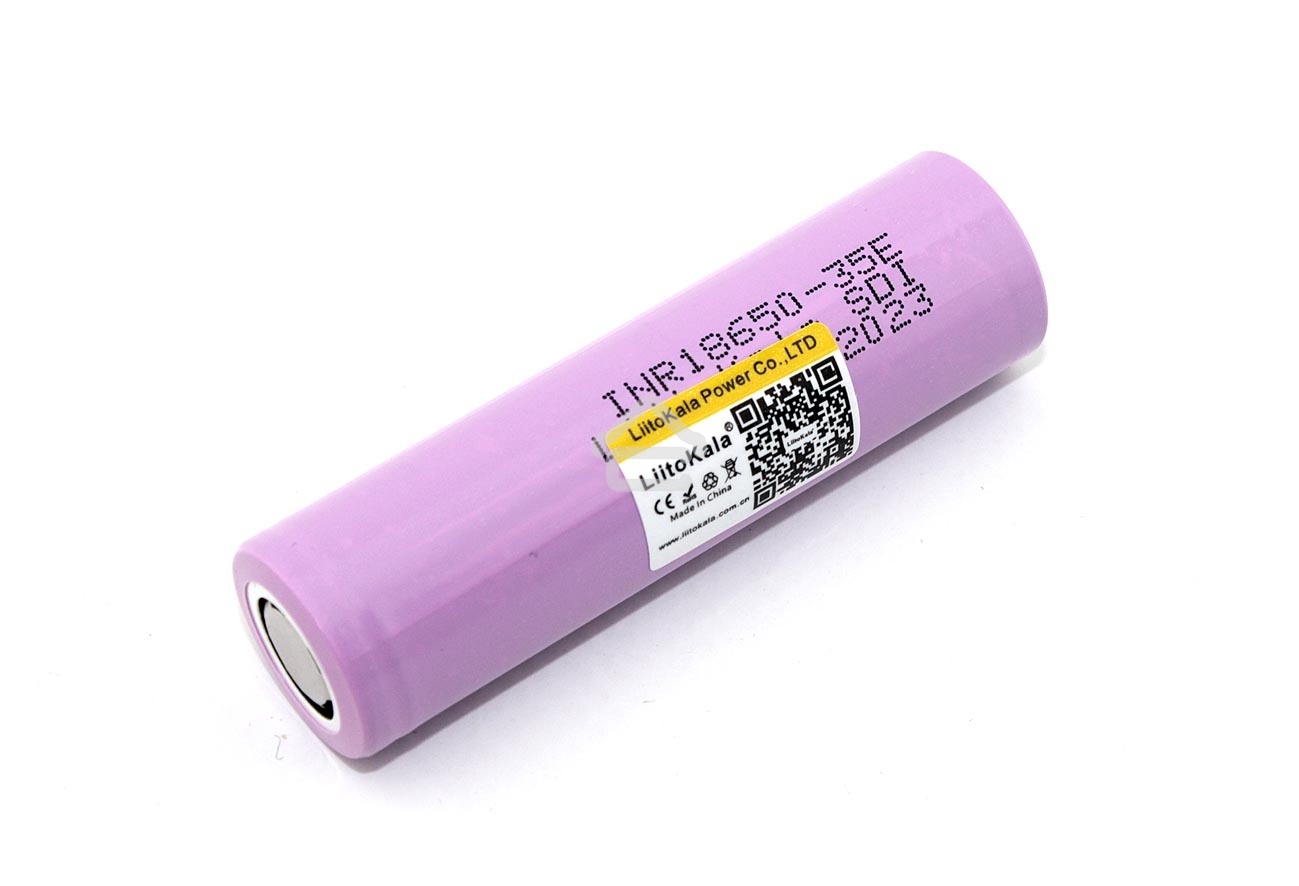 Аккумулятор LiitoKala Lii-35E 3500mAh, 3.7V типа 18650 Li-Ion