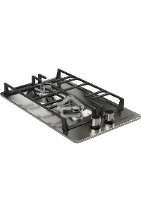 Варочная поверхность Kuppersberg FS 39 X, газ, High-Tech, 32 см, автоматический электроподжиг, газ-контроль, форсунки под сжиженый газ, SABAF конфорки, чугунные решетки, цвет серебристый