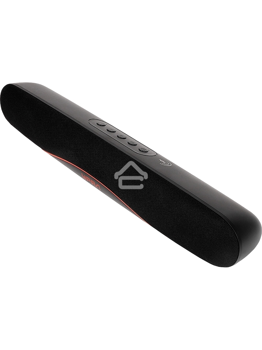 Колонка портатитвная Ural ТТ М100+ черный 6W 1.1 BT/3.5Jack/USB-C 10м 1200mAh (без.бат) (УРАЛ ТТ М100+ ЧЕРНЫЙ)