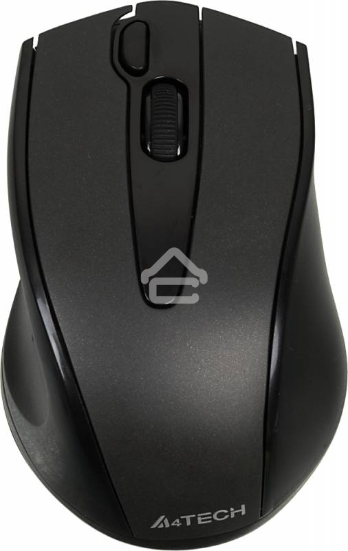 Мышь беспроводная A4Tech G9-500F черный, 1200 dpi, радиоканал, USB, кнопки - 4