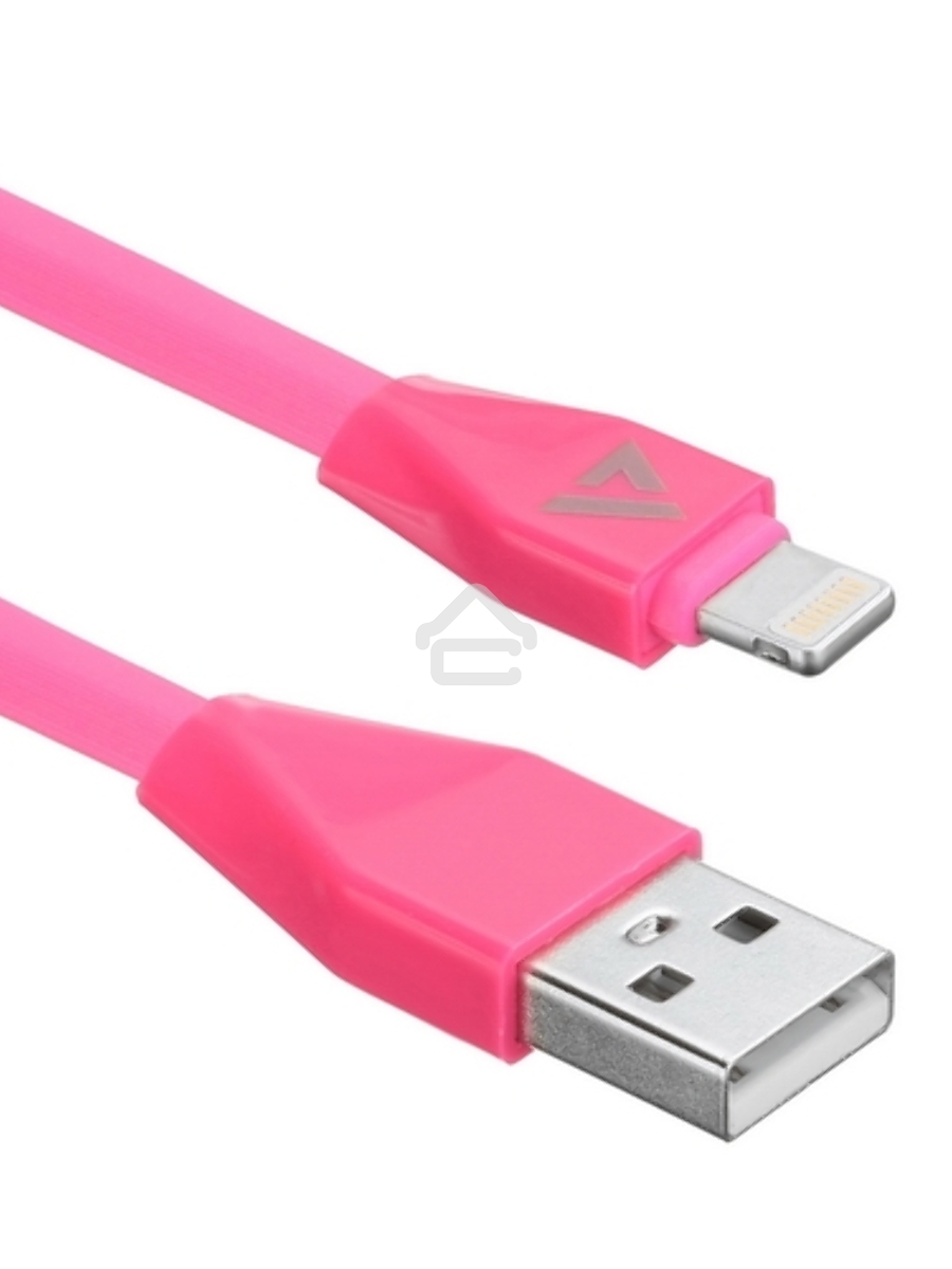 Кабель USB ACD-Life Lightning ~ USB-A TPE, 1м, маджента (ACD-U920-P5M)