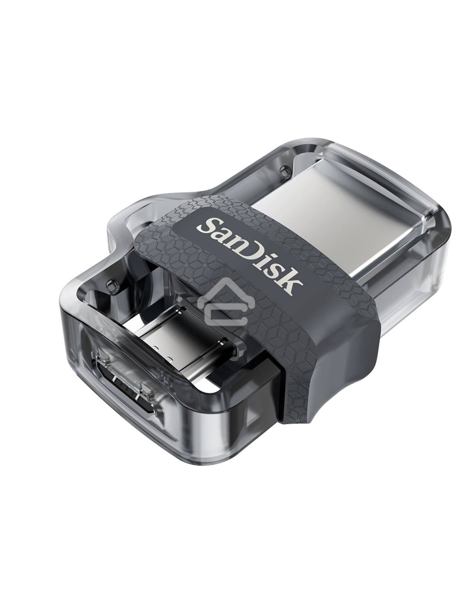 Флеш диск 64GB SanDisk Ultra Android Dual Drive OTG, m3.0/USB 3.0, Black