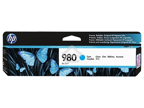 Картридж струйный HP D8J07A голубой для HP OJ Ent X585/X555 (6600 стр.)