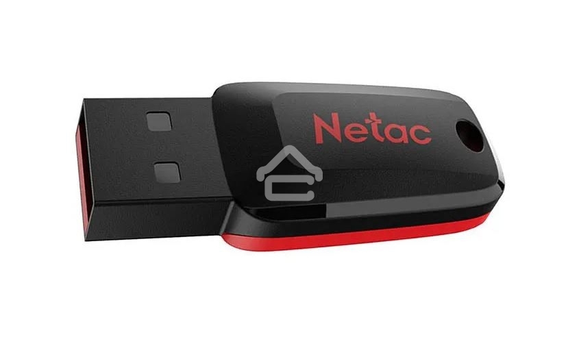 Флешка USB R/W R/W Netac U197 16Gb <NT03U197N-016G-20BK>, USB2.0, пластиковая, черная